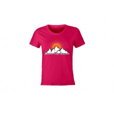 God is My Sponsor T-Shirt Woman's Magenta